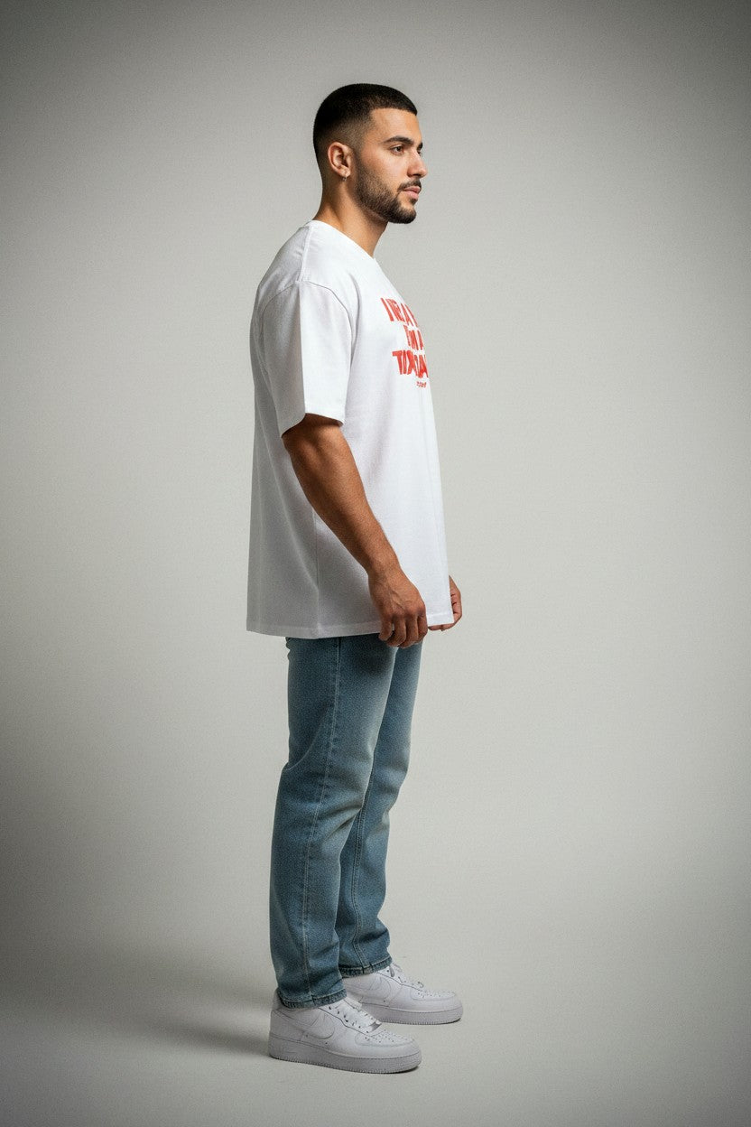 I NEED A HUG FROM A TOXIC BADDIE. - Organic Oversize Shirt